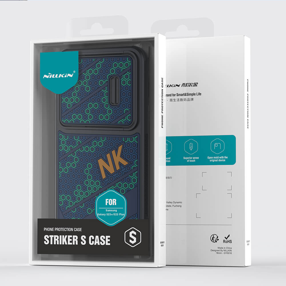 Чехол-крышка NILLKIN для Samsung Galaxy S23 Plus (S23+) (серия Striker S case)